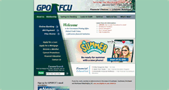 Desktop Screenshot of gpofcu.org